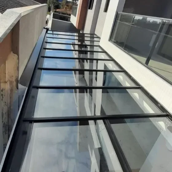 Cobertura de Vidro com Baixa Manutenção — Fixa 3