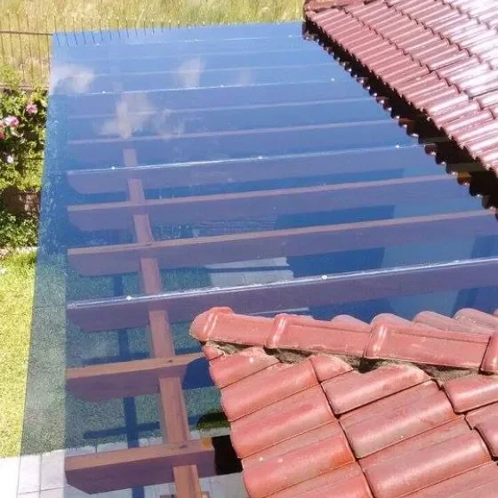 Cobertura de Vidro Bronze — Instalação 3